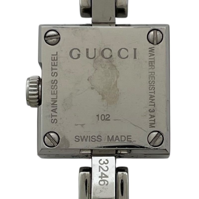 グッチ GUCCI Gミニ ピンクシェル 102 ピンクシェル SS クオーツ レディース 腕時計