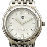 ジバンシィ GIVENCHY メンズウォッチ ホワイト SS クオーツ メンズ 腕時計