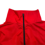 バレンシアガ BALENCIAGA ロゴプリントジップアップジャケット 534317 レッド/ブルー/ブラック ポリエステル メンズ ナイロンジャケット