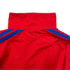 バレンシアガ BALENCIAGA ロゴプリントジップアップジャケット 534317 レッド/ブルー/ブラック ポリエステル メンズ ナイロンジャケット