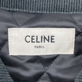 セリーヌ CELINE ストーンロゴウエスタンテディジャケット Q773580W ブラック コーデュロイ レディース その他アウター