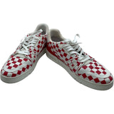 ルイ・ヴィトン LOUIS VUITTON ×NIGO トレイナーラインダミエスニーカー BM0291 ホワイト レザー メンズ スニーカー