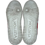 ルイ・ヴィトン LOUIS VUITTON ×NIGO トレイナーラインダミエスニーカー BM0291 ホワイト レザー メンズ スニーカー