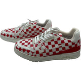 ルイ・ヴィトン LOUIS VUITTON ×NIGO トレイナーラインダミエスニーカー BM0291 ホワイト レザー メンズ スニーカー