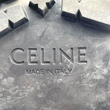 セリーヌ CELINE バルキーサイドゴアショートブーツ 349823607C ブラック レザー レディース ブーツ
