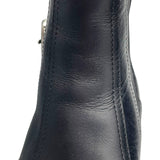 セリーヌ CELINE バルキーサイドゴアショートブーツ 349823607C ブラック レザー レディース ブーツ
