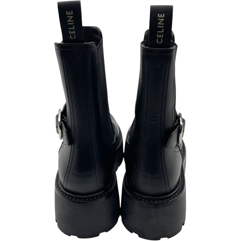 セリーヌ CELINE バルキーサイドゴアショートブーツ 349823607C