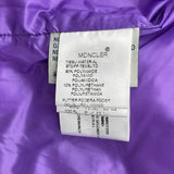 モンクレール MONCLER BADIA ダウンジャケット パープル ナイロン レディース ダウンジャケット