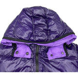 モンクレール MONCLER BADIA ダウンジャケット パープル ナイロン レディース ダウンジャケット