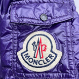 モンクレール MONCLER BADIA ダウンジャケット パープル ナイロン レディース ダウンジャケット