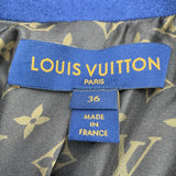 ルイ・ヴィトン LOUIS VUITTON カシミヤロングコート FMC029 ネイビー カシミヤ レディース その他アウター