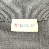 モンクレール MONCLER ニット切替ダウンジャケット ブラック ナイロン メンズ ダウンジャケット