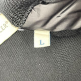 モンクレール MONCLER ニット切替ダウンジャケット ブラック ナイロン メンズ ダウンジャケット