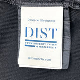 モンクレール MONCLER ニット切替ダウンジャケット ブラック ナイロン メンズ ダウンジャケット