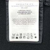 モンクレール MONCLER ニット切替ダウンジャケット ブラック ナイロン メンズ ダウンジャケット