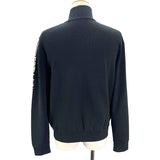 モンクレール MONCLER ニット切替ダウンジャケット ブラック ナイロン メンズ ダウンジャケット