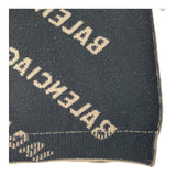 バレンシアガ BALENCIAGA オールオーバーロゴニットセーター 620983 ベージュ ウール メンズ セーター