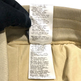 フェンディ FENDI FFロゴ バイカラースウェットパンツ FAB562 ベージュ コットン メンズ パンツ