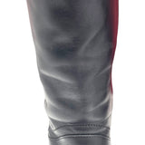 サルヴァトーレ・フェラガモ Salvatore Ferragamo ガンチーニ装飾ロングブーツ ブラック レザー レディース ブーツ