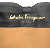 サルヴァトーレ・フェラガモ Salvatore Ferragamo ガンチーニ装飾ロングブーツ ブラック レザー レディース ブーツ