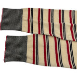 シャネル CHANEL ココマークボタンボーダーロングカーディガン P45635 マルチカラー ウール レディース カーディガン