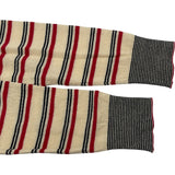 シャネル CHANEL ココマークボタンボーダーロングカーディガン P45635 マルチカラー ウール レディース カーディガン