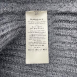 バーバリーロンドン BURBERRY LONDON ボーダーモヘアニットセーター 8037217 グレー モヘア メンズ セーター