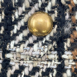 グッチ GUCCI GGバックルツイードスカート 423871 ブラウン ウール レディース スカート