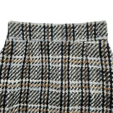 グッチ GUCCI GGバックルツイードスカート 423871 ブラウン ウール レディース スカート