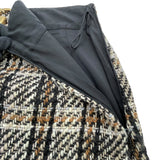 グッチ GUCCI GGバックルツイードスカート 423871 ブラウン ウール レディース スカート