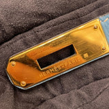 エルメス HERMES バーキン35 □B刻 ブルージーン　ゴールド金具 フィヨルド レディース ハンドバッグ