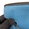 エルメス HERMES バーキン35 □B刻 ブルージーン　ゴールド金具 フィヨルド レディース ハンドバッグ