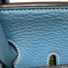エルメス HERMES バーキン35 □B刻 ブルージーン　ゴールド金具 フィヨルド レディース ハンドバッグ