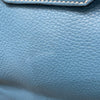 エルメス HERMES バーキン35 □B刻 ブルージーン　ゴールド金具 フィヨルド レディース ハンドバッグ