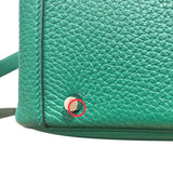 エルメス HERMES リンディミニ W刻 ヴェールヴェルティゴ シルバー金具 トリヨン レディース ショルダーバッグ