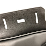 エルメス HERMES ケリーアッカドPM K刻印 ブラック シルバー金具 トゴ ユニセックス ボディバッグ