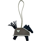 エルメス HERMES ロデオ ロべオクールPM K刻 ブラック・エトゥープ・クレ レディース チャーム