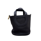 エルメス HERMES インザループ18 K刻印 ブラック×GD金具 トリヨンクレマンス/スイフト レディース ハンドバッグ