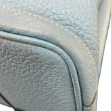 エルメス HERMES ガーデンパーティーTPM D刻印 ブルーノール・シルバー金具 ネゴンダ レディース ハンドバッグ