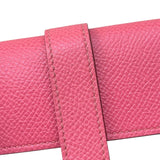 エルメス HERMES ベアン4連キーケース X刻 ローズリップスティック/ゴールド金具 エプソン レディース キーケース
