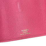 エルメス HERMES ベアン4連キーケース X刻 ローズリップスティック