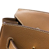 エルメス HERMES バーキン35 □K刻 ゴールド ゴールド金具 レディース ハンドバッグ