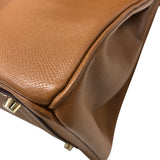 エルメス HERMES バーキン35 □K刻 ゴールド ゴールド金具 レディース ハンドバッグ