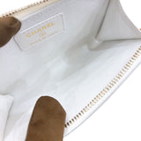 シャネル CHANEL マトラッセコインケース ホワイト GD金具 キャビアスキン/GD金具 レディース コインケース