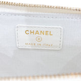 シャネル CHANEL マトラッセコインケース ホワイト GD金具 キャビアスキン/GD金具 レディース コインケース