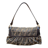 フェンディ FENDI ズッカショルダーバッグ ナイロンキャンバス レディース ショルダーバッグ