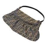 フェンディ FENDI ズッカショルダーバッグ ナイロンキャンバス レディース ショルダーバッグ