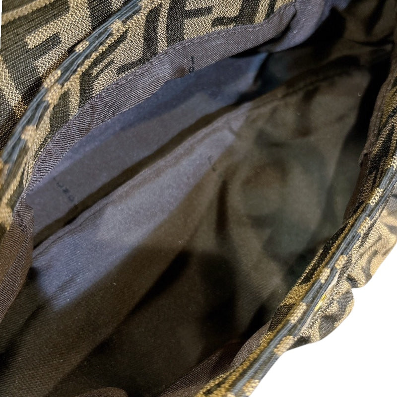 フェンディ FENDI ズッカショルダーバッグ ナイロンキャンバス