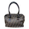 フェンディ FENDI ズッカハンドバッグ ナイロンキャンバス レディース ハンドバッグ