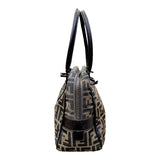 フェンディ FENDI ズッカハンドバッグ ナイロンキャンバス レディース ハンドバッグ